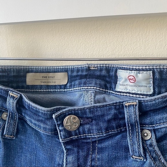 adriano Goldschmied Stilt Cigarette Leg Jeans Sz 28 - Picture 5 of 8